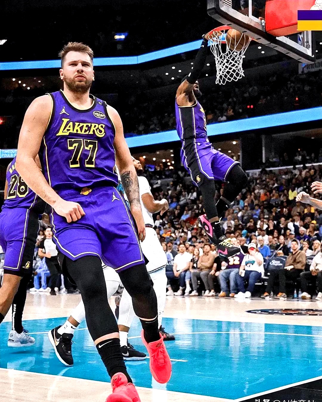 米兰-湖人险胜加拿大男篮，东契奇统治全场